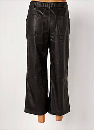Pantalon 7/8 talie înaltă talie înaltă negru OPUS femeie