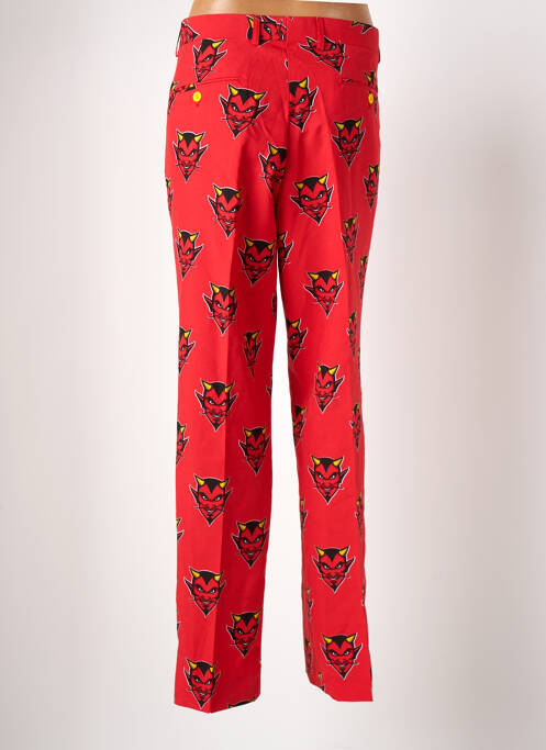 Pantalon drept roșu OPPO SUITS bărbat