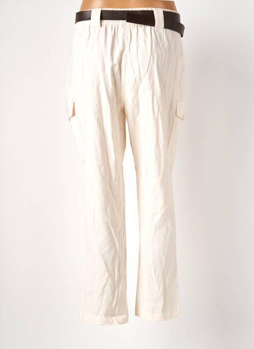 Pantalon drept bej KOCCA femeie