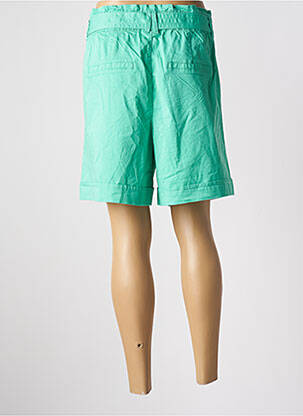 Bermudă talie elastică verde STREET ONE femme