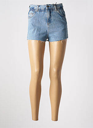 Șort țesătură denim albastru SUBDUED femeie