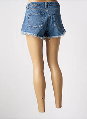 Șort țesătură denim albastru SUBDUED femeie