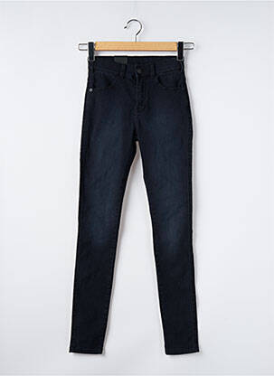 Blugi skinny țesătură brută mărime normală negru DR DENIM femeie