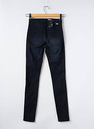 Blugi skinny țesătură brută mărime normală negru DR DENIM femeie