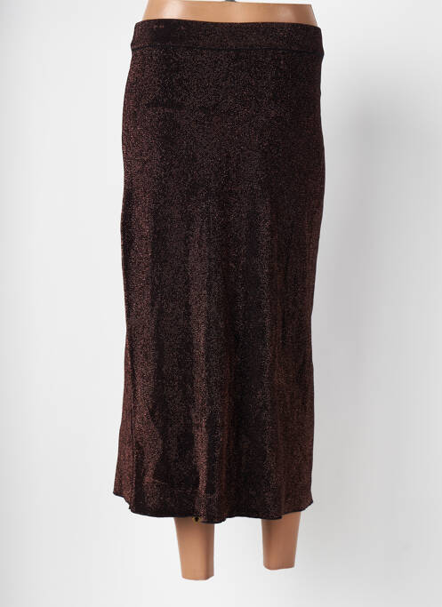 Fustă lungă maro DEUX. BY ELINE DE MUNCK femeie