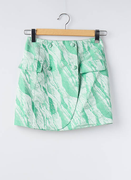 Fustă scurtă verde OLGA LEYERS femeie