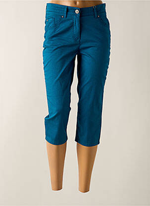 Pantalon trei sferturi albastru CECIL femeie