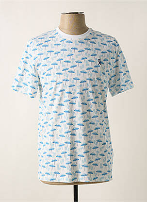 Tricou alb VICOMTEA bărbat