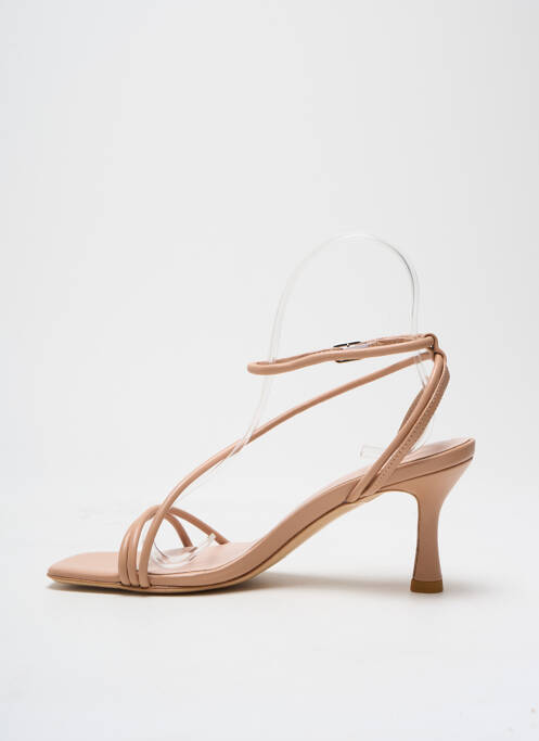 Sandale/Pantofi decupați bej MI/MAI femeie