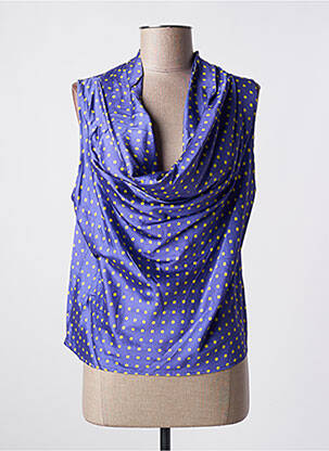 Top croială cambrată fără mâneci violet MÊME BY GIAB'S femeie