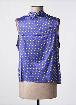 Top croială cambrată fără mâneci violet MÊME BY GIAB'S femeie