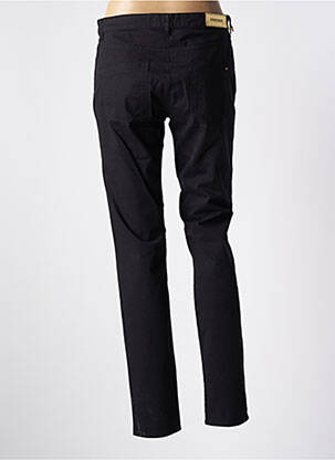 Pantalon slim elasticitate mărime normală negru COUTURIST femeie