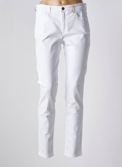 Pantalon slim alb COUTURIST femeie