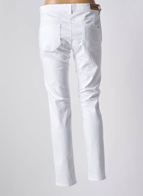 Pantalon slim alb COUTURIST femeie