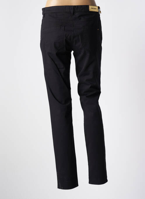 Pantalon slim negru COUTURIST femeie