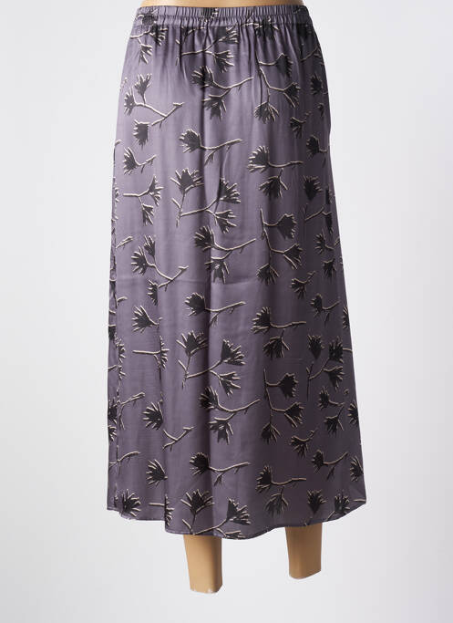 Fustă lungă gri HARTFORD femeie