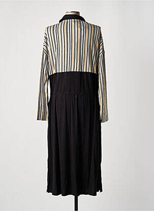 Rochie midi mâneci lungi mâneci lungi negru SHEEGO femeie