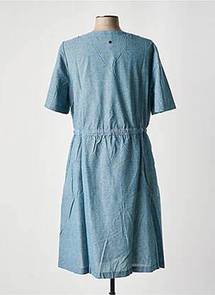Rochie midi mâneci scurte mâneci scurte albastru SHEEGO femeie