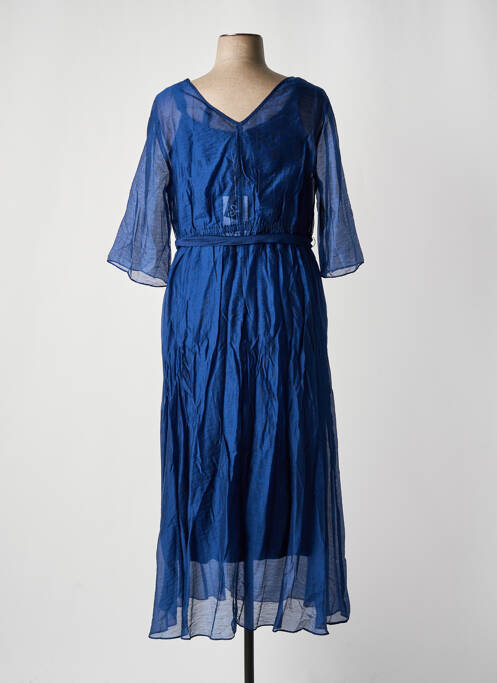 Rochie lungă albastru SHEEGO femeie