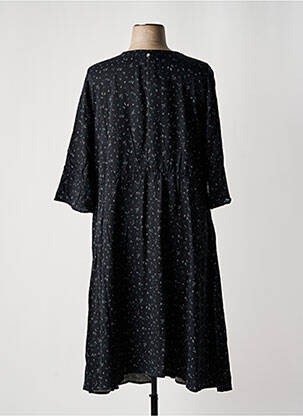 Rochie midi mâneci 3/4 mâneci 3/4 negru SHEEGO femeie