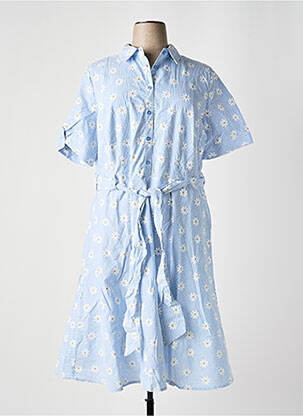 Rochie midi albastru SHEEGO femeie