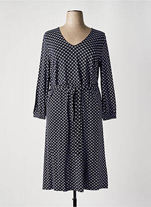 Rochie midi mâneci lungi mâneci lungi albastru SHEEGO femeie
