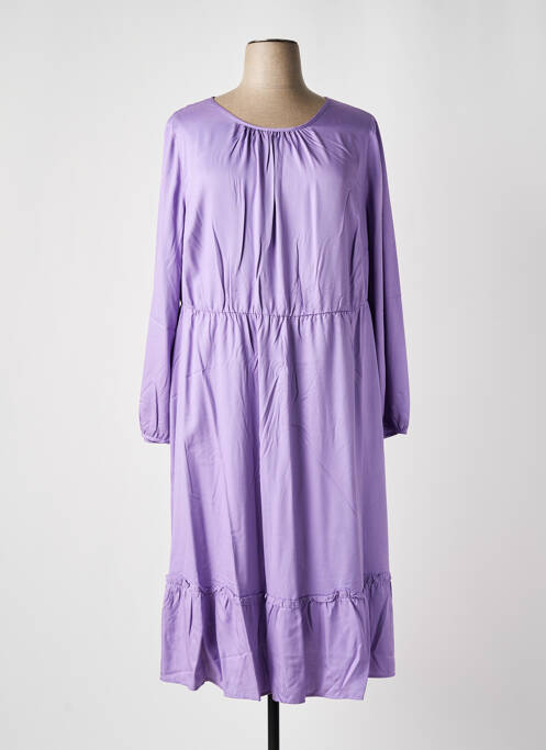 Rochie lungă violet SHEEGO femeie