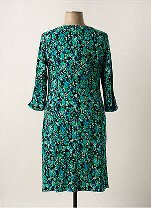 Rochie midi mâneci 3/4 mâneci 3/4 verde SHEEGO femeie