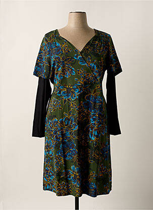 Rochie midi verde SHEEGO femeie