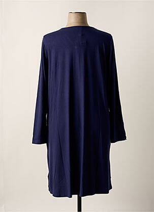 Rochie midi mâneci lungi mâneci lungi albastru SHEEGO femeie