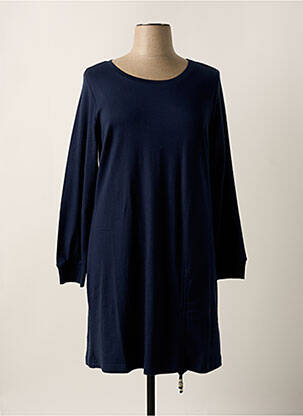 Rochie midi mâneci lungi mâneci lungi albastru SHEEGO femeie