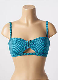 Sutien de costum de baie elasticitate top bentiță albastru SIMONE PERELE femme