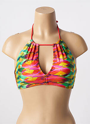 Sutien de costum de baie elasticitate bralete roșu ANTIGEL femeie