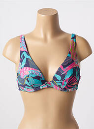 Sutien de costum de baie elasticitate sutien cupe întregi cu decolteu înalt violet SIMONE PERELE femme
