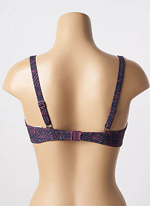 Sutien de costum de baie elasticitate sutien cupe întregi cu decolteu înalt violet SIMONE PERELE femeie