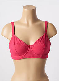 Sutien de costum de baie elasticitate sutien balconet cu decolteu înalt roz SIMONE PERELE femme