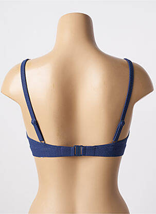 Sutien de costum de baie elasticitate sutien balconet cu decolteu înalt albastru SIMONE PERELE femeie