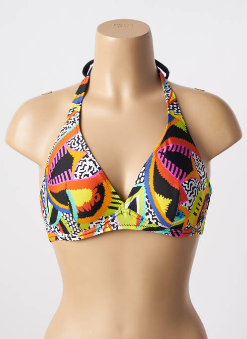 Sutien de costum de baie galben ANTIGEL femeie