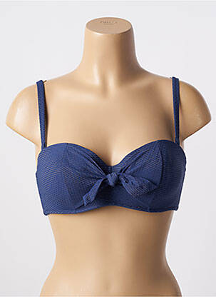 Sutien de costum de baie elasticitate top bentiță albastru SIMONE PERELE femeie