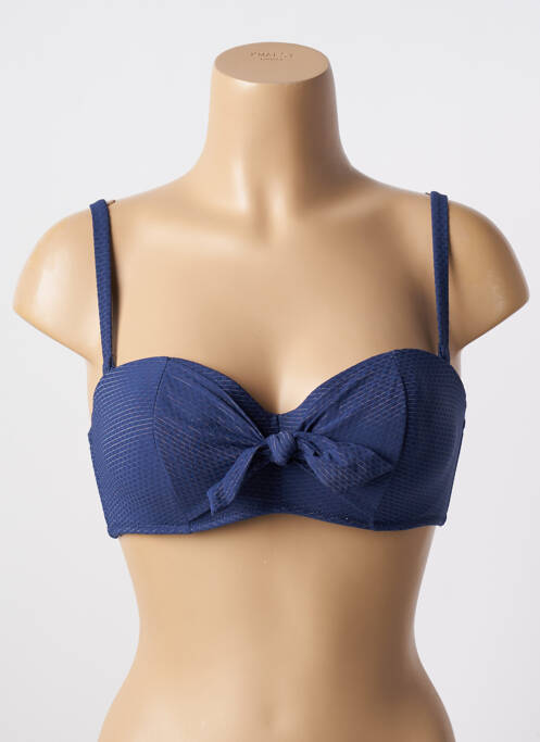 Sutien de costum de baie elasticitate top bentiță albastru SIMONE PERELE femme