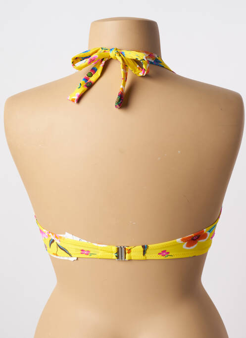 Sutien de costum de baie galben ANTIGEL femeie