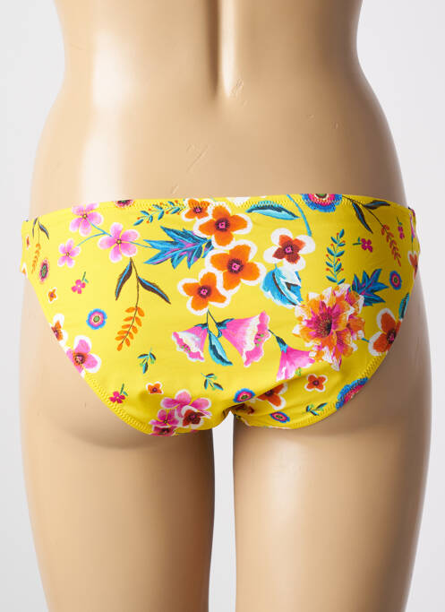 Chiloți de baie galben ANTIGEL femeie