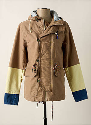 Parka mâneci lungi cu glugă bej MAISON SCOTCH bărbat