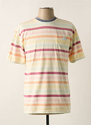 Tricou bej MAISON SCOTCH bărbat