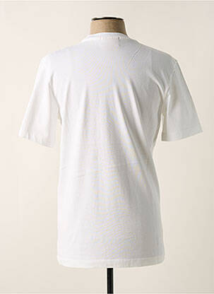 Tricou elasticitate mâneci scurte alb MAISON SCOTCH bărbat