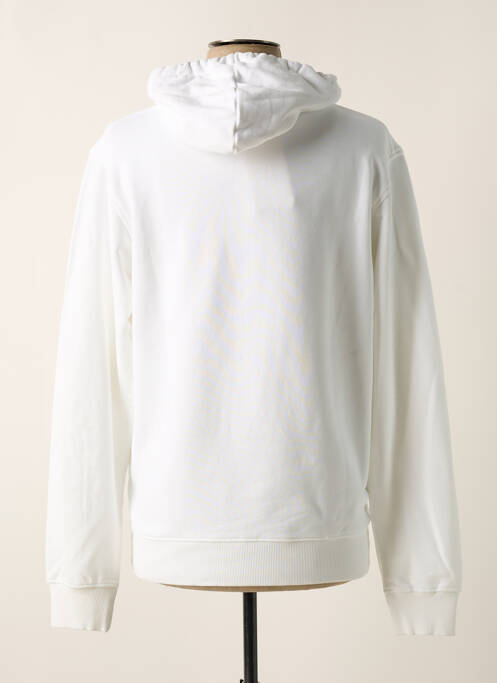 Hanorac cu glugă alb MAISON SCOTCH bărbat