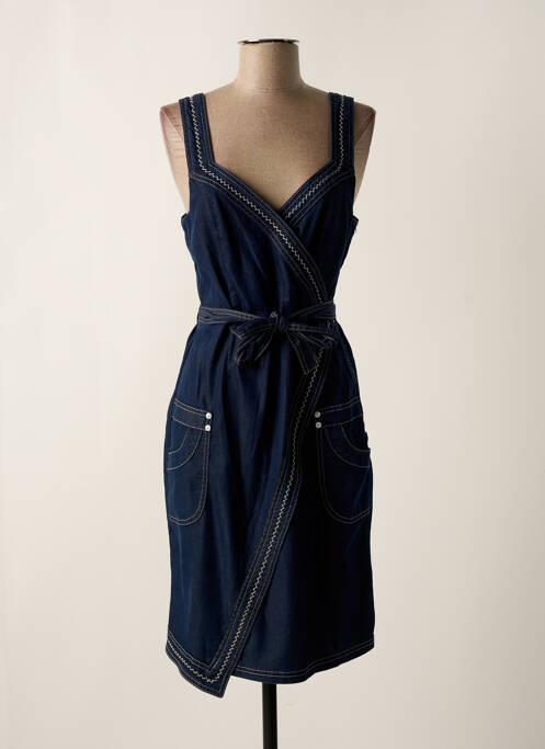 Rochie midi fără mâneci fără mâneci albastru EVA KAYAN femme