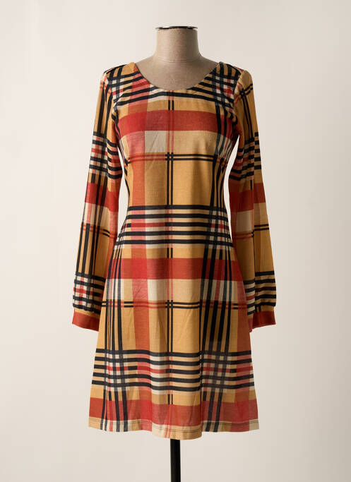 Rochie midi galben LO! LES FILLES femeie