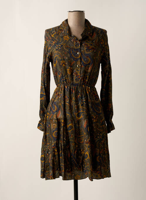 Rochie midi verde LA FEE MARABOUTEE femeie