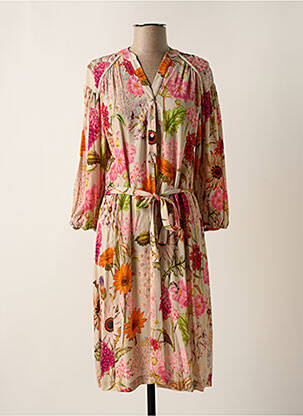 Rochie midi bej GEISHA femeie